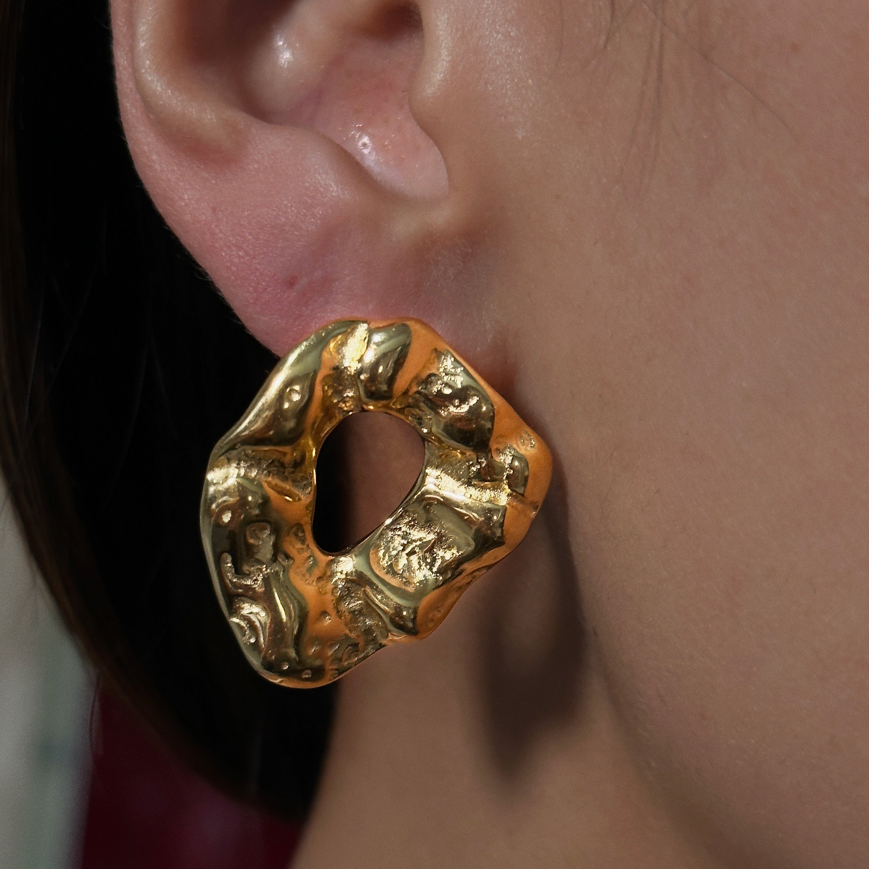 Lorraine Earrings - 18K Gold Plated