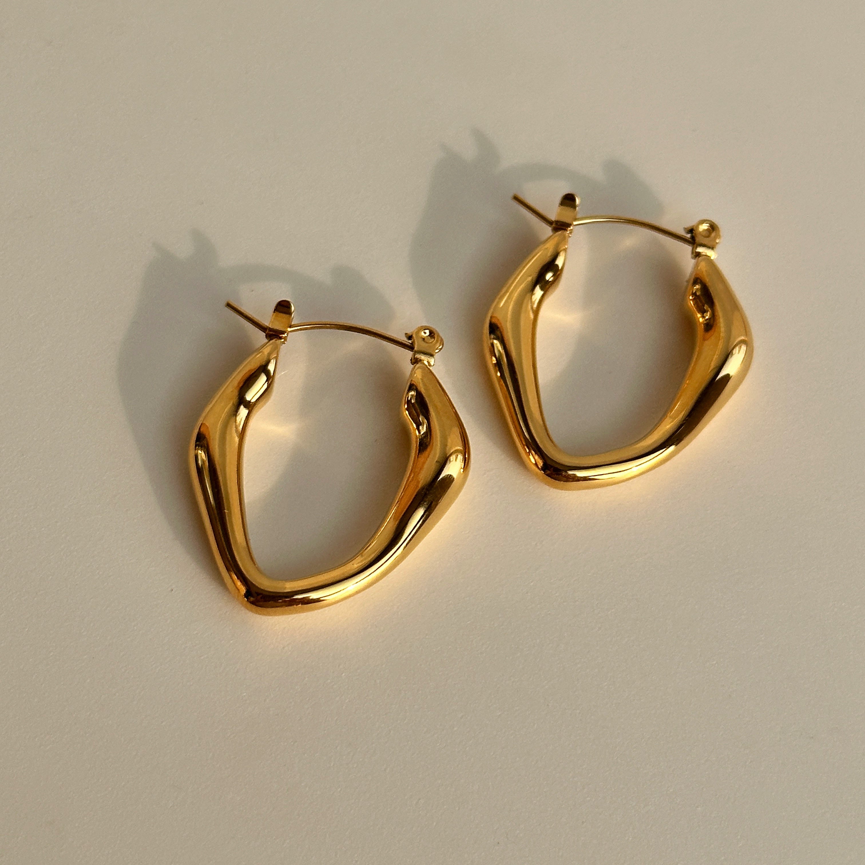 Celine Earrings - 18k Gold Plated